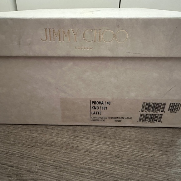 JIMMY CHOO WEDGES SIZE 40 - Picture 1 of 6
